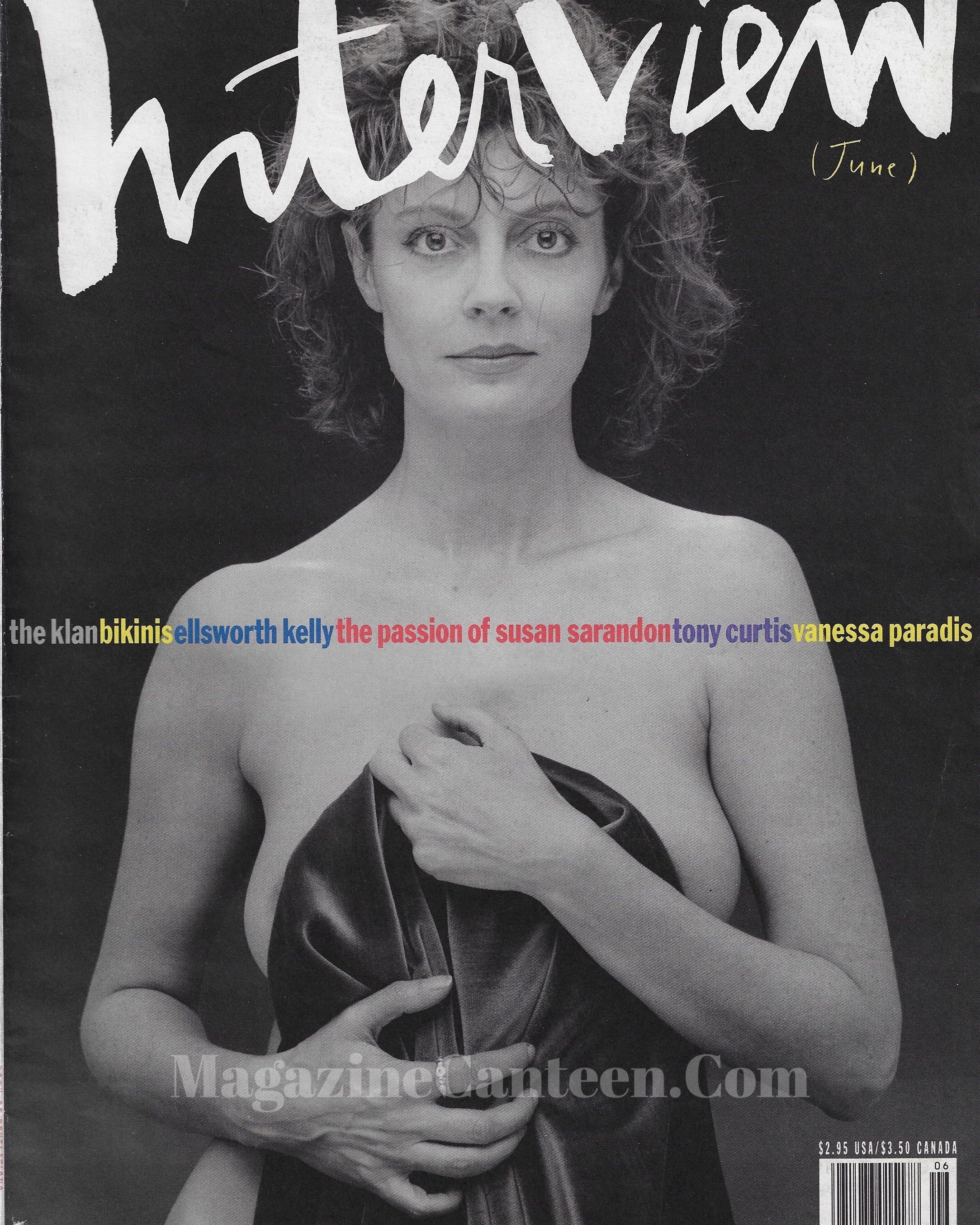 Interview Magazine - Susan Sarandon