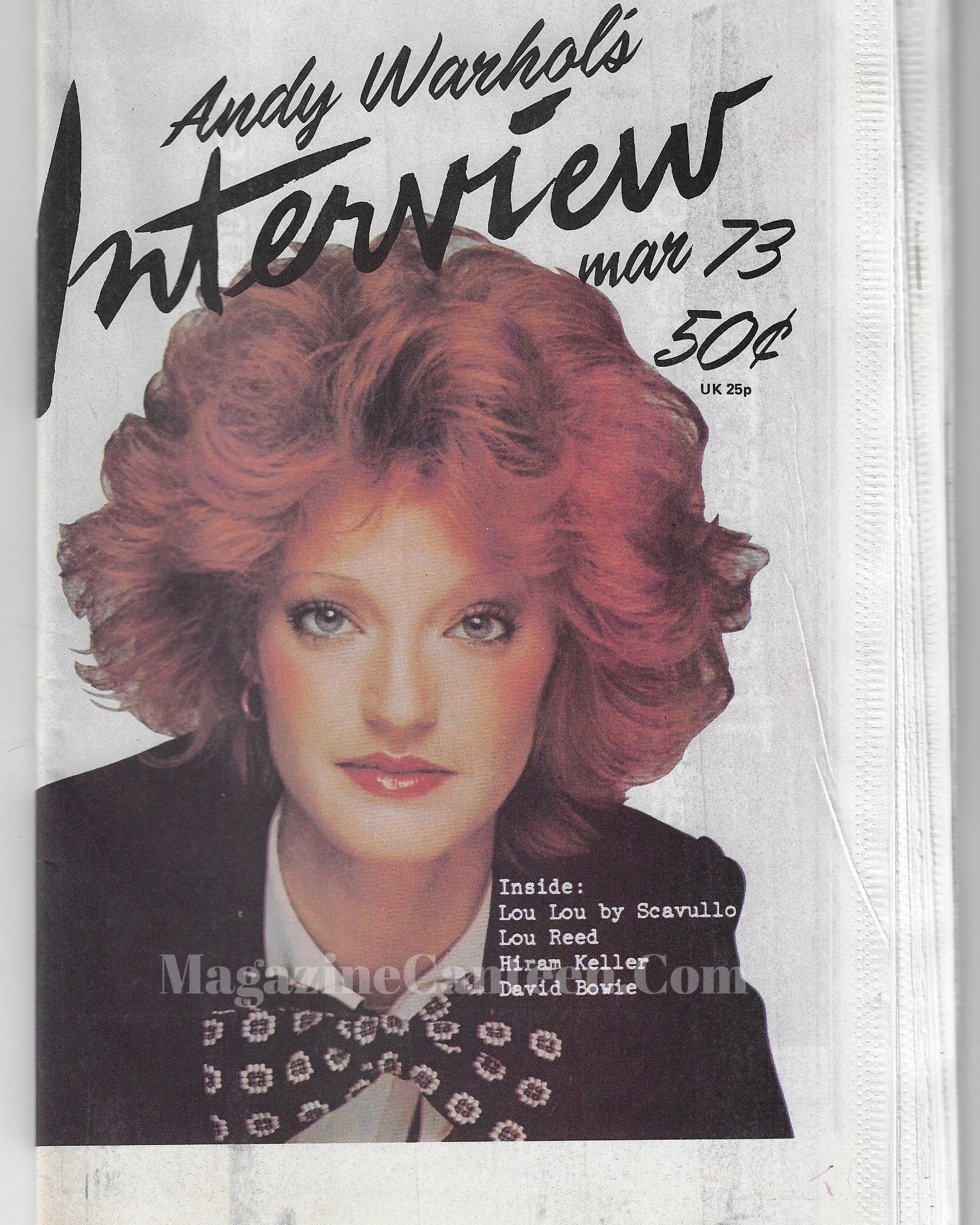 Interview Magazine 1973 - Loulou de la Falaise