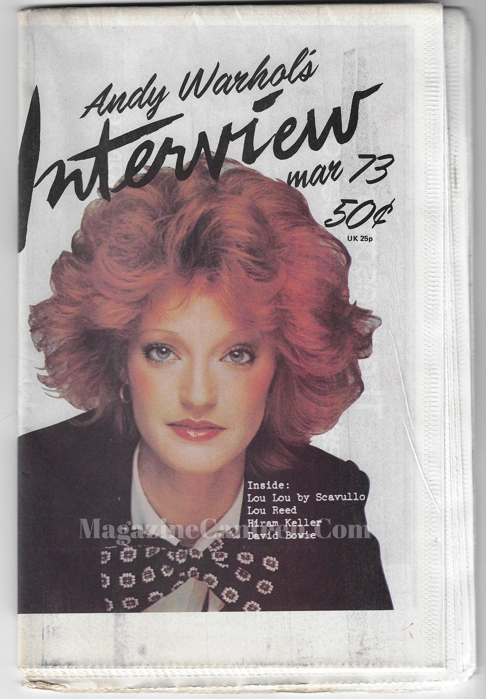 Interview Magazine 1973 - Loulou de la Falaise