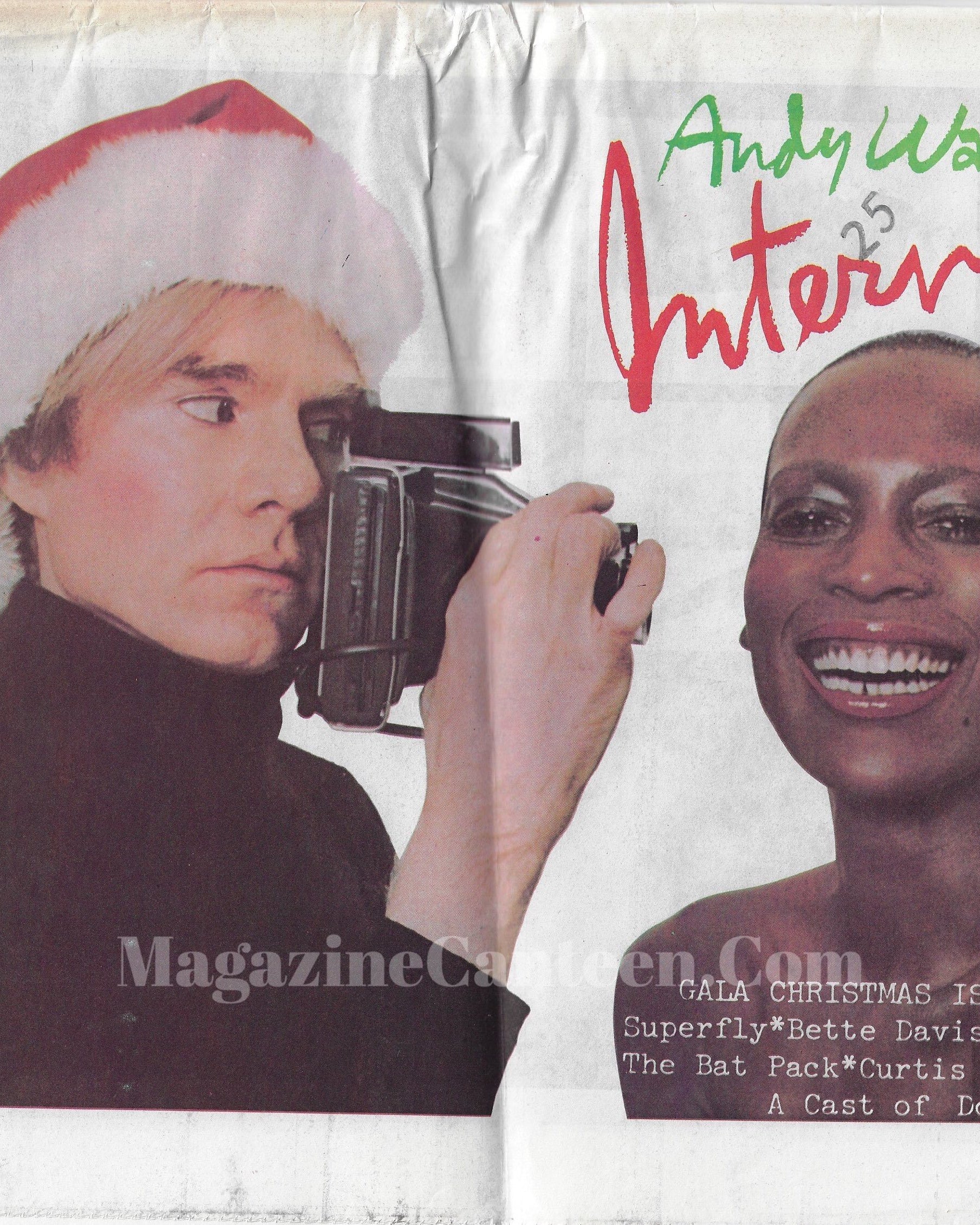 Interview Magazine 1972 - Andy Warhol & Naomi Sims