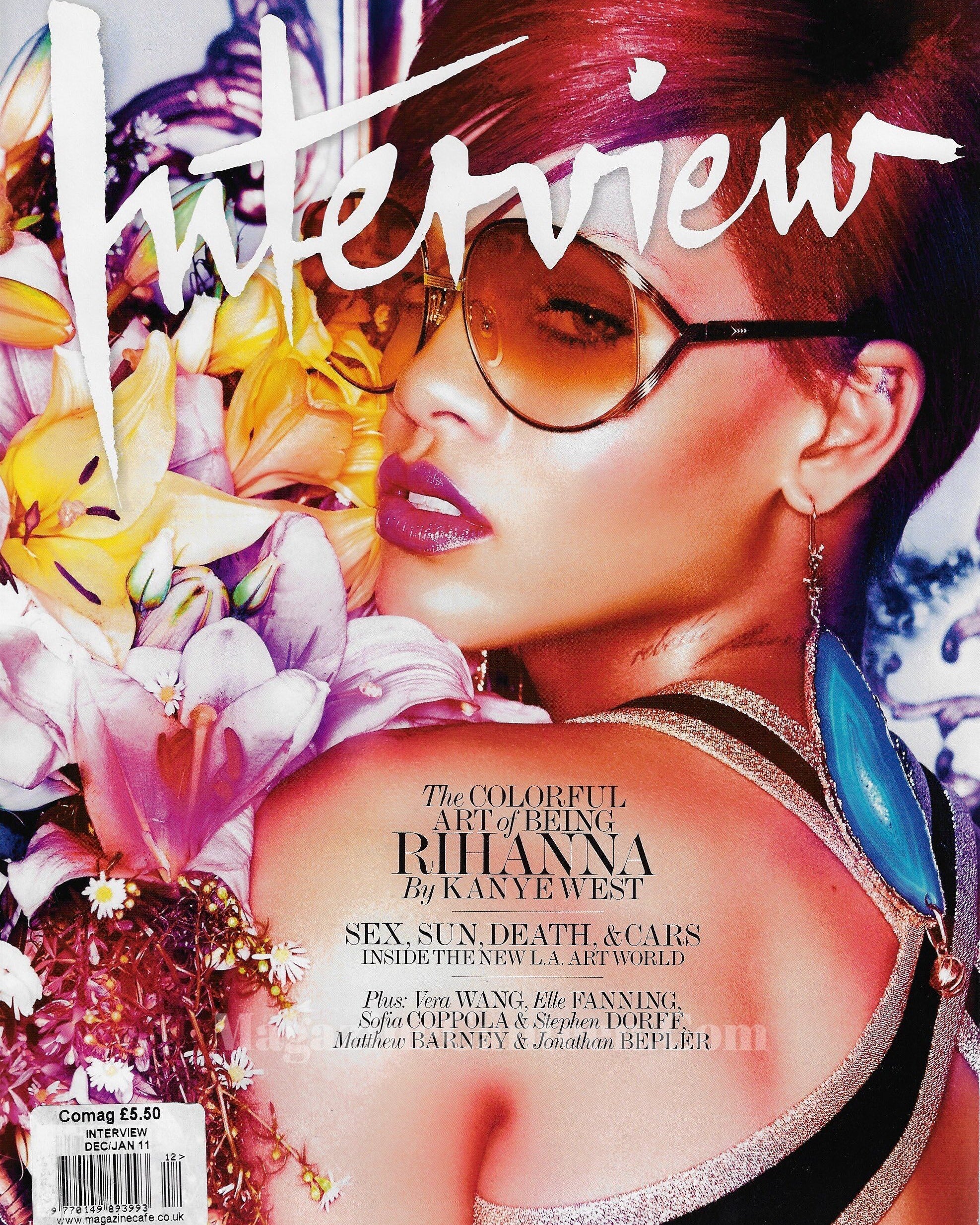 Interview Magazine - Rihanna 2010 2011