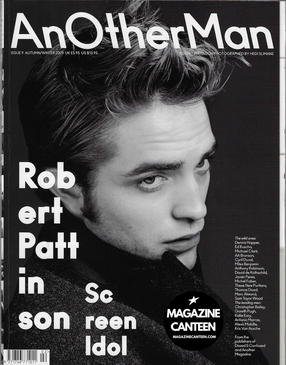 AnOther Man Magazine 9 - ROBERT PATTINSON Aaron Johnson
