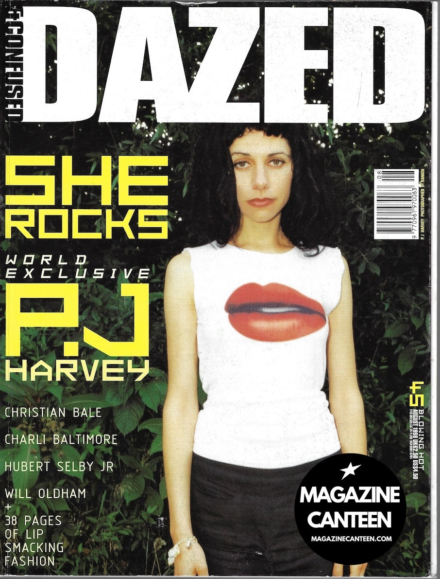 Dazed & Confused Magazine - PJ HARVEY Kate Moss CHRISTIAN BALE 1998