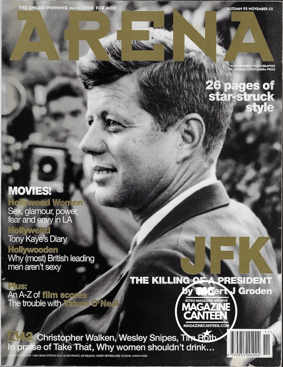Arena Magazine - JFK John Kennedy TIM ROTH Gary Kemp Christopher Walken