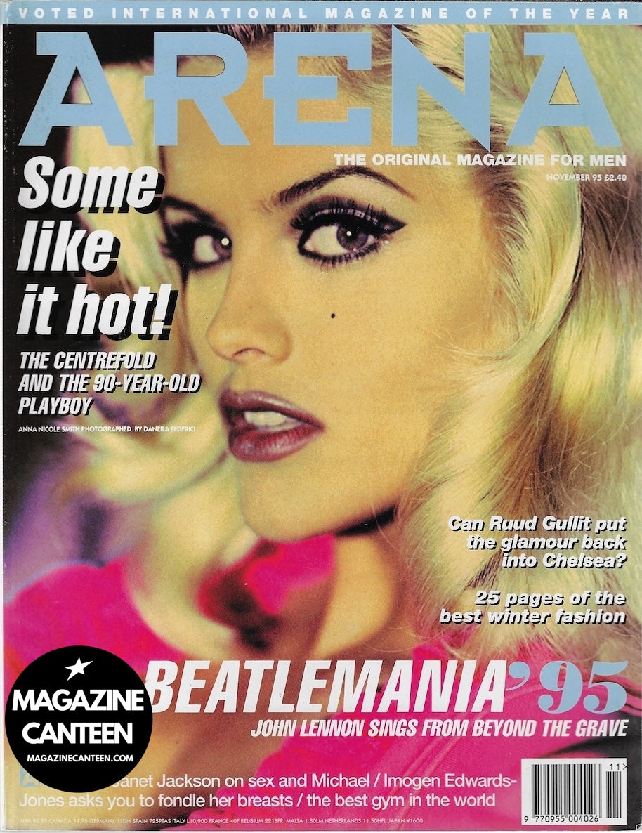 Arena Magazine - Anna Nicole Smith JANET JACKSON Nina Brosch CAST ...