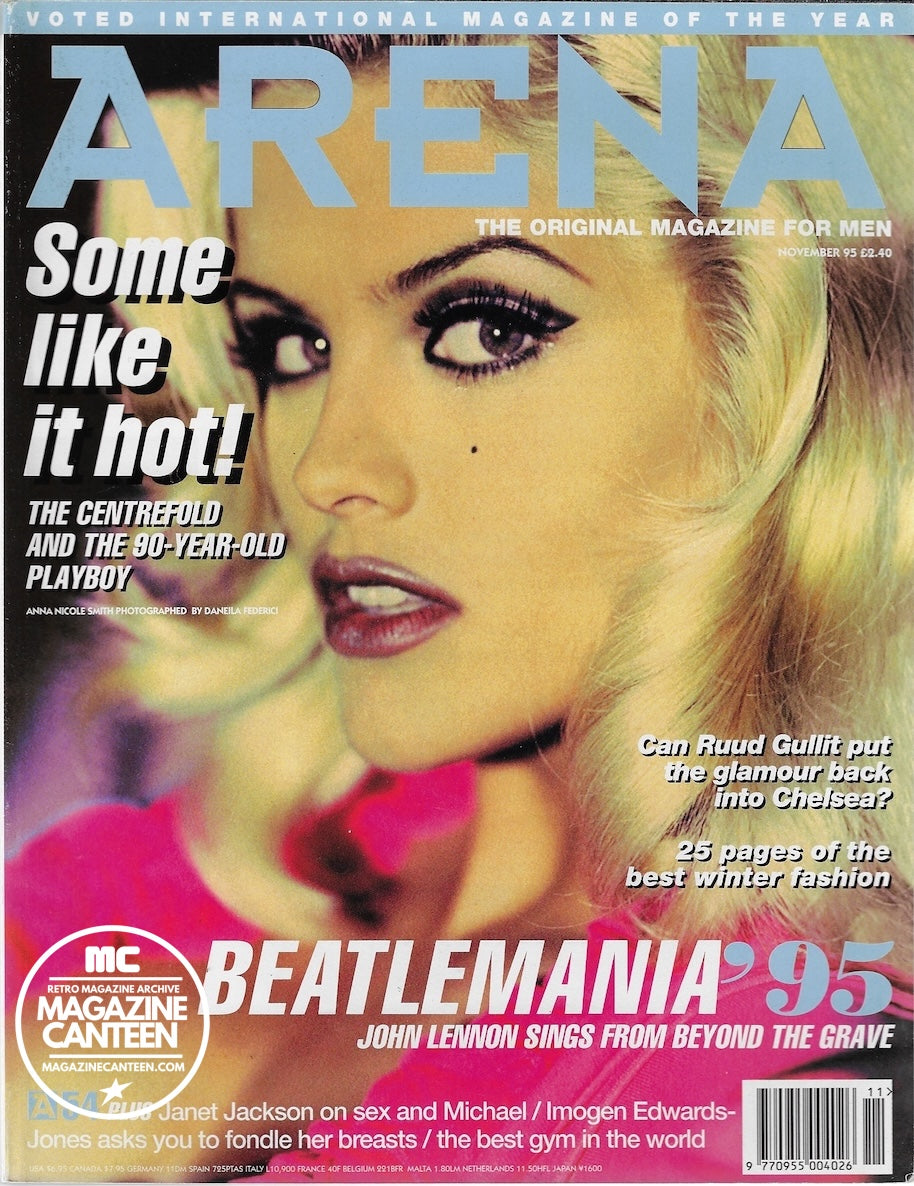 Arena Magazine - Anna Nicole Smith JANET JACKSON Nina Brosch CAST
