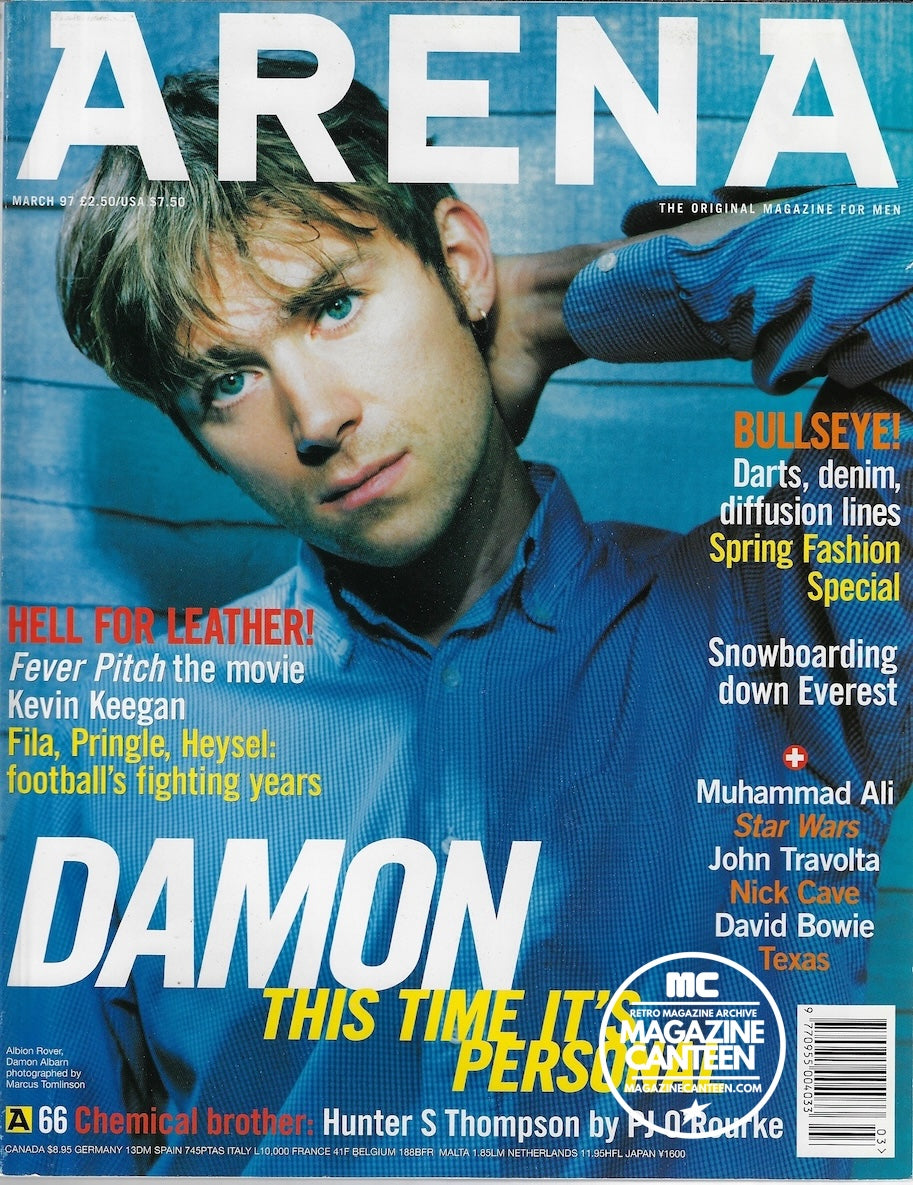 Arena Magazine - Damon Albarn NICK CAVE David Bowie BIJOU PHILLIPS