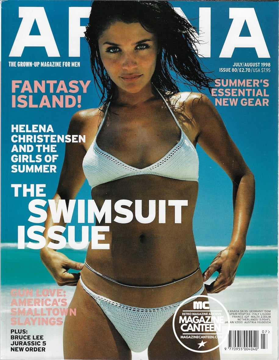 Arena Magazine - HELENA CHRISTENSEN Georgina Cates FRANKIE RAYDER