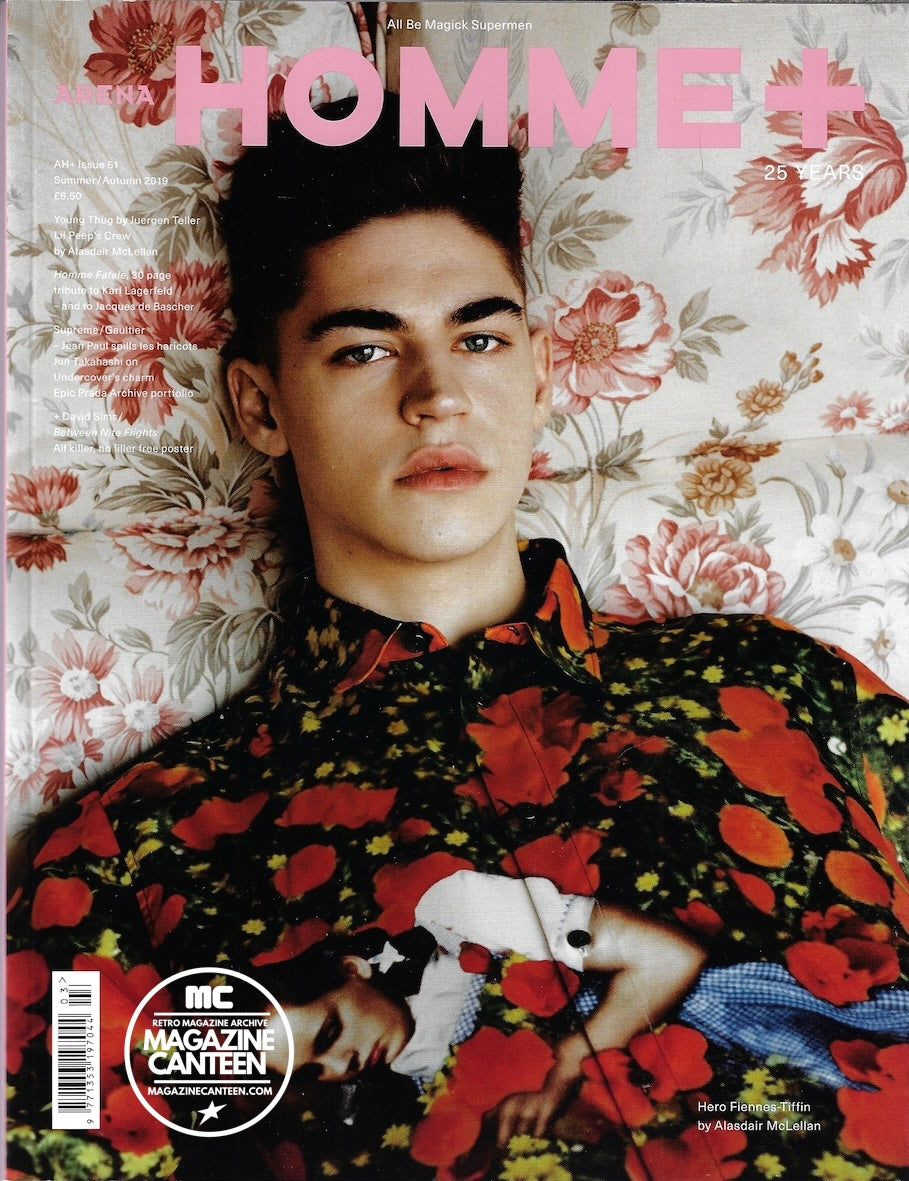 Arena Homme Magazine 51 - HERO Fiennes Tiffin Alasdair McLellan