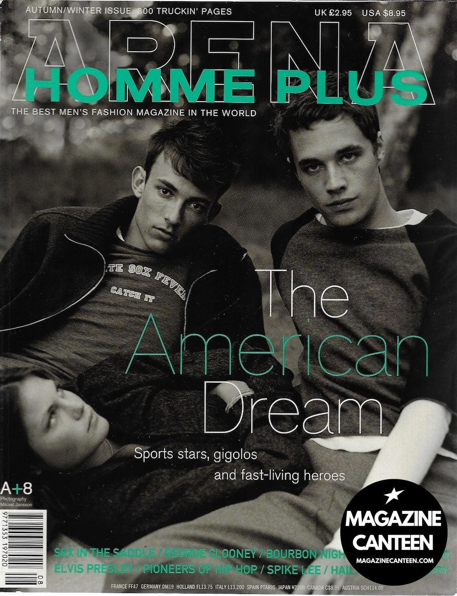 Arena Homme Magazine 8 - Mikael Jansson VINCENT GALLO Scott Barnhill