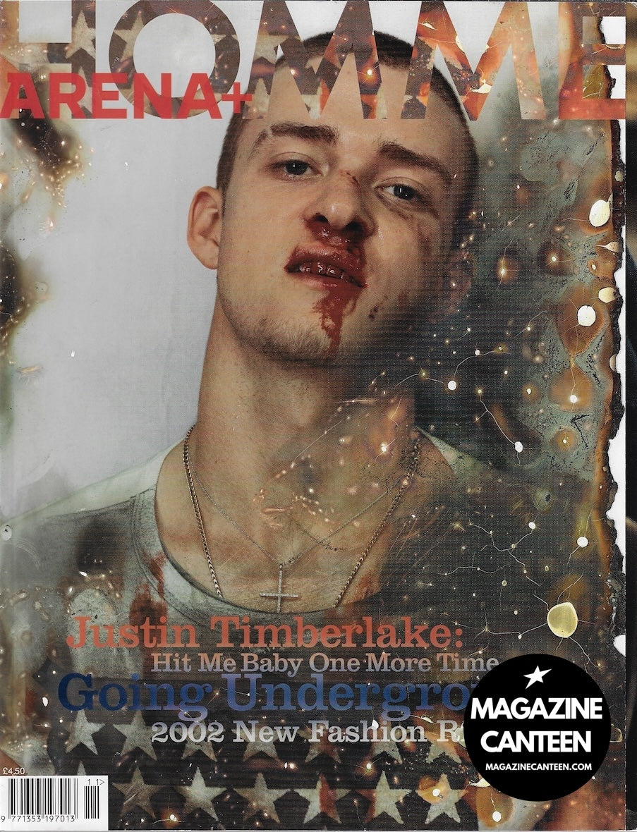 Arena Homme Magazine 16 - Justin Timberlake WITHDRAWN Steven Klein Cover