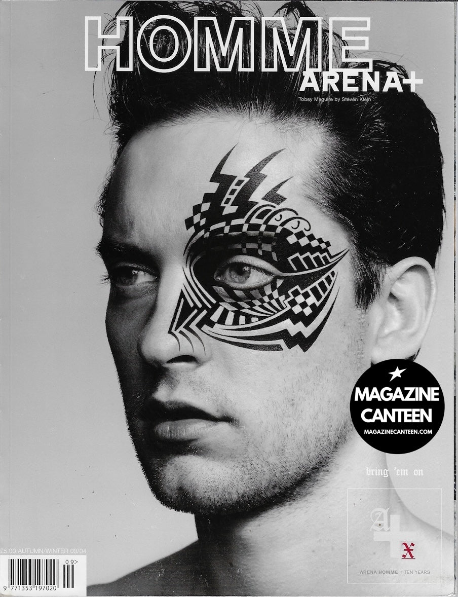 Arena Homme Magazine 20 - Tobey Maguire STEVEN KLEIN Alasdair McLellan