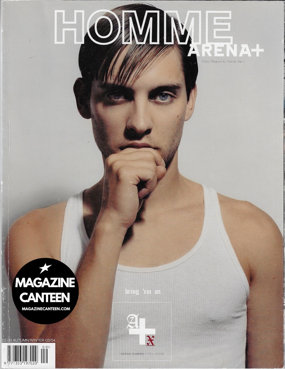 Arena Homme Magazine 20 - Tobey Maguire STEVEN KLEIN Alasdair McLellan