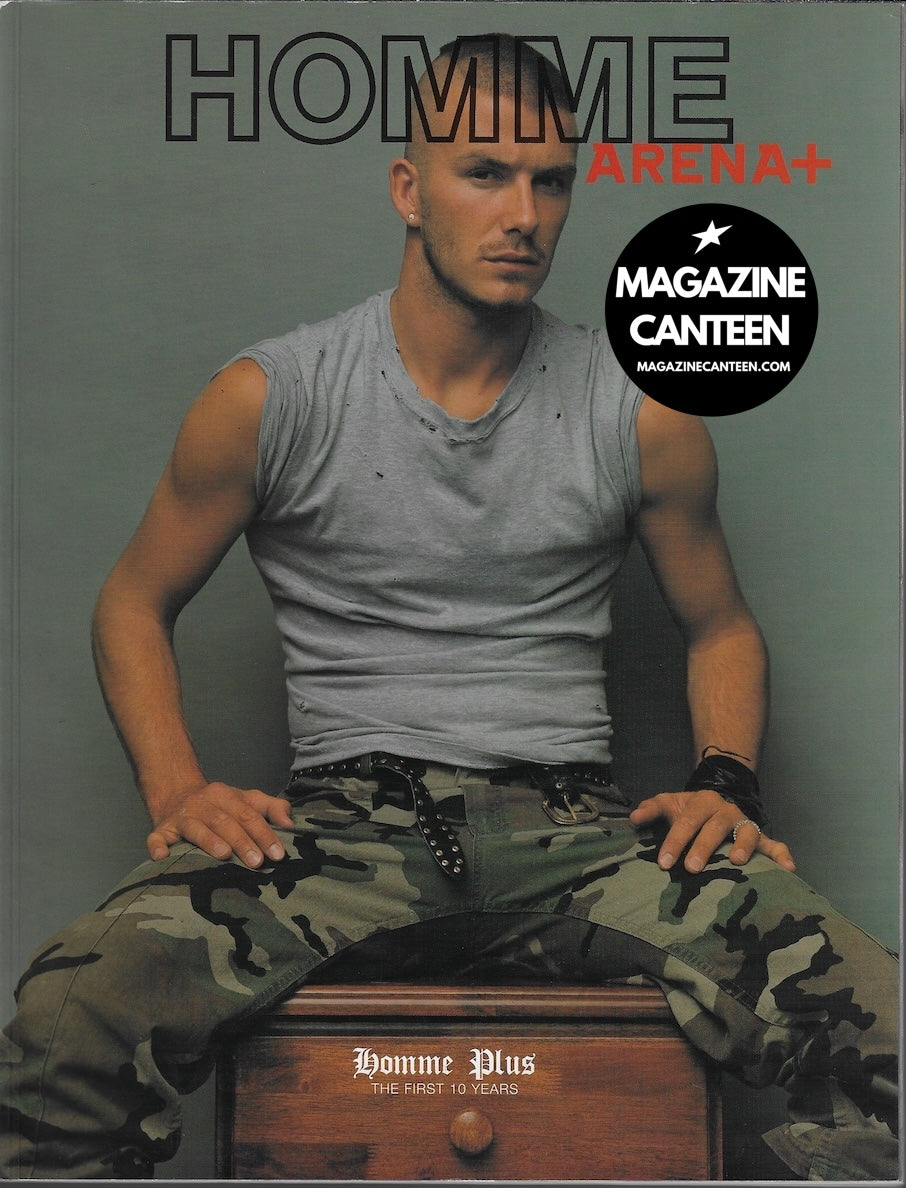Arena Homme Magazine - Helmut Lang & David Beckham