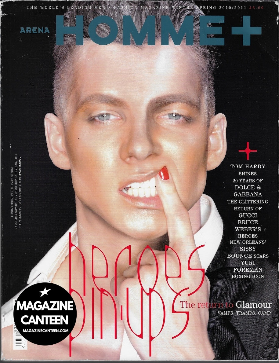 Arena Homme Magazine 34 - Nick Knight TOM HARDY Bruce Weber