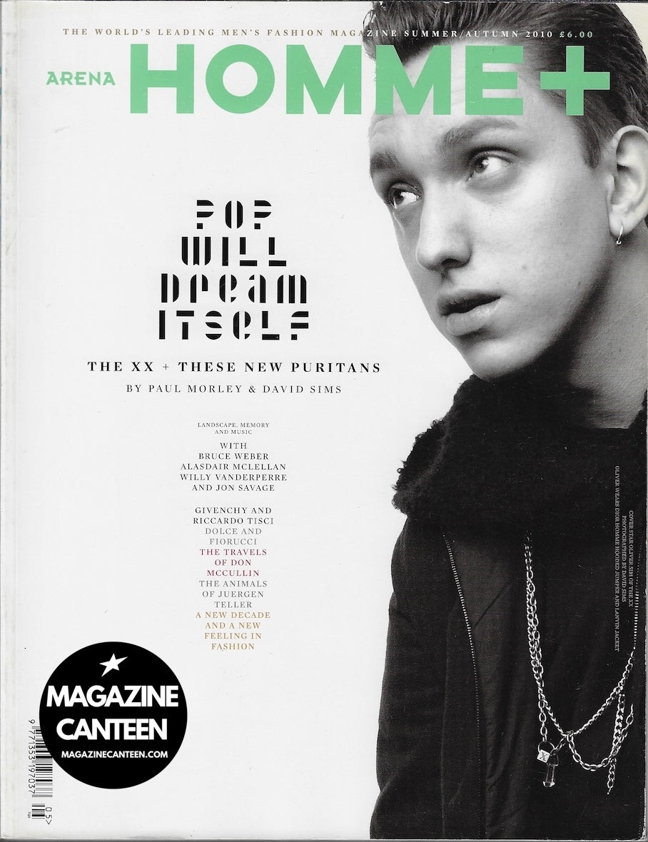 Arena Homme Magazine 33 - Oliver Sim XX Bruce Weber