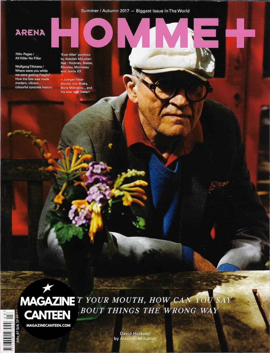 Arena Homme Magazine 47 - DAVID HOCKNEY Alasdair Mclellan
