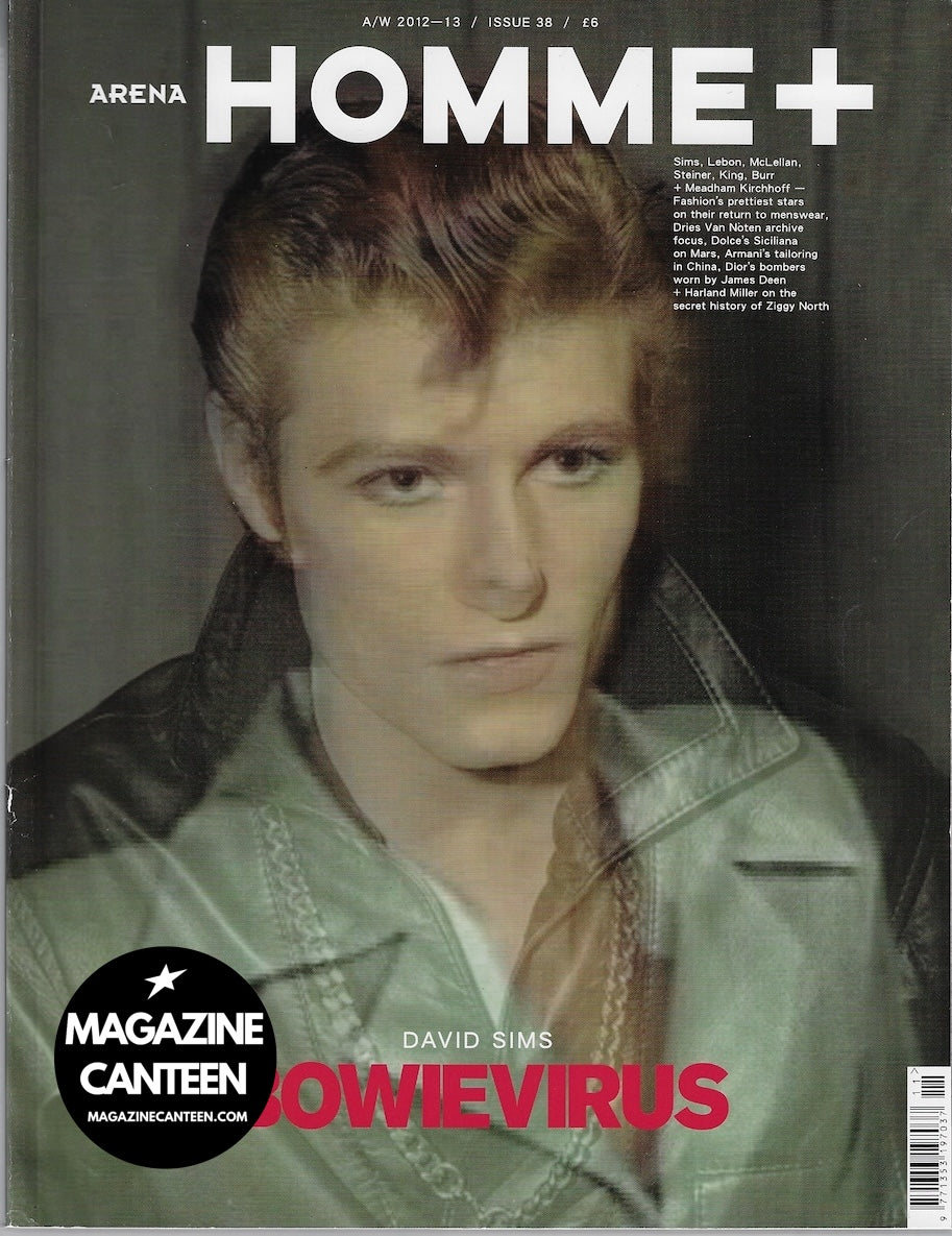 Arena Homme Magazine 38 - David Sims JAMES DEEN Tom Middleton BOWIE VIRUS