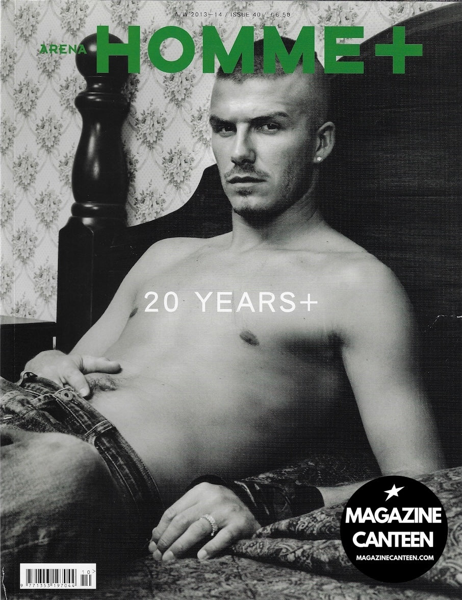 Arena Homme Magazine 40 - David Beckham 20TH Anniversary