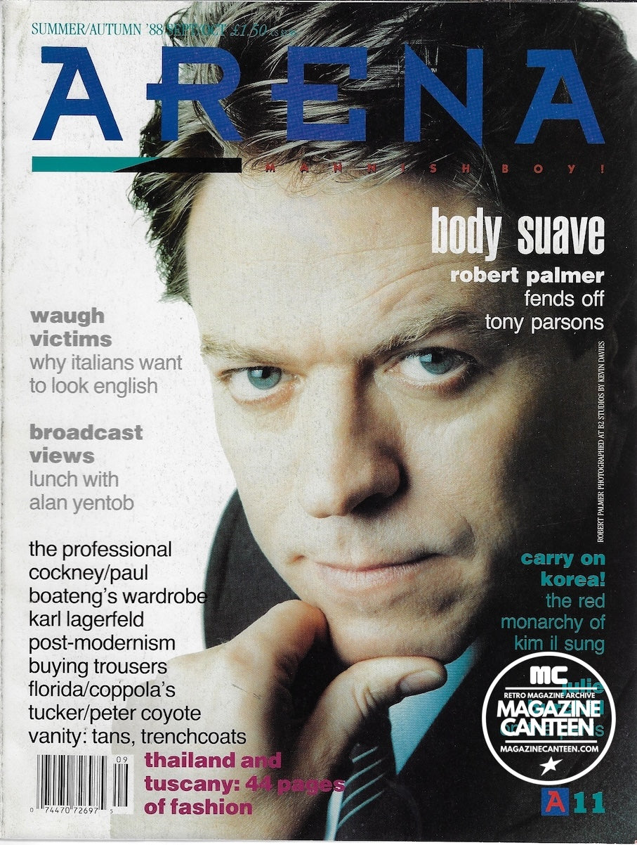 Arena Magazine - Robert Palmer Peter Coyote Alan Yentob Juergen Teller