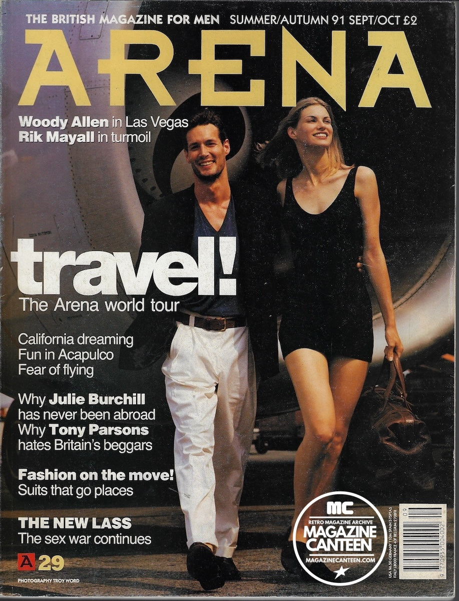 Arena Magazine - Troy Word RIK MAYALL Woody Allen FOREST Whitaker
