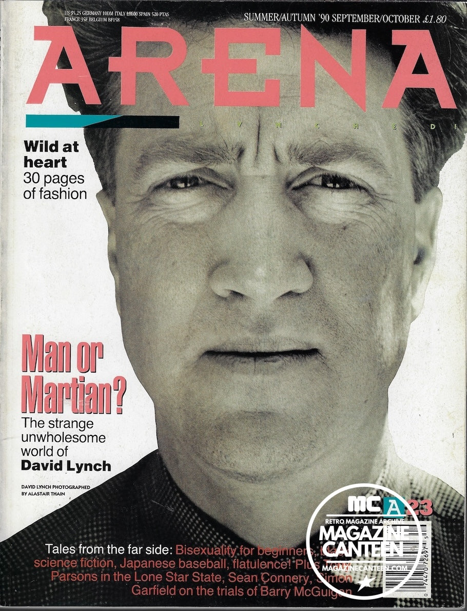 Arena Magazine - DAVID LYNCH Sean Connery Barry McGuigan Boxer