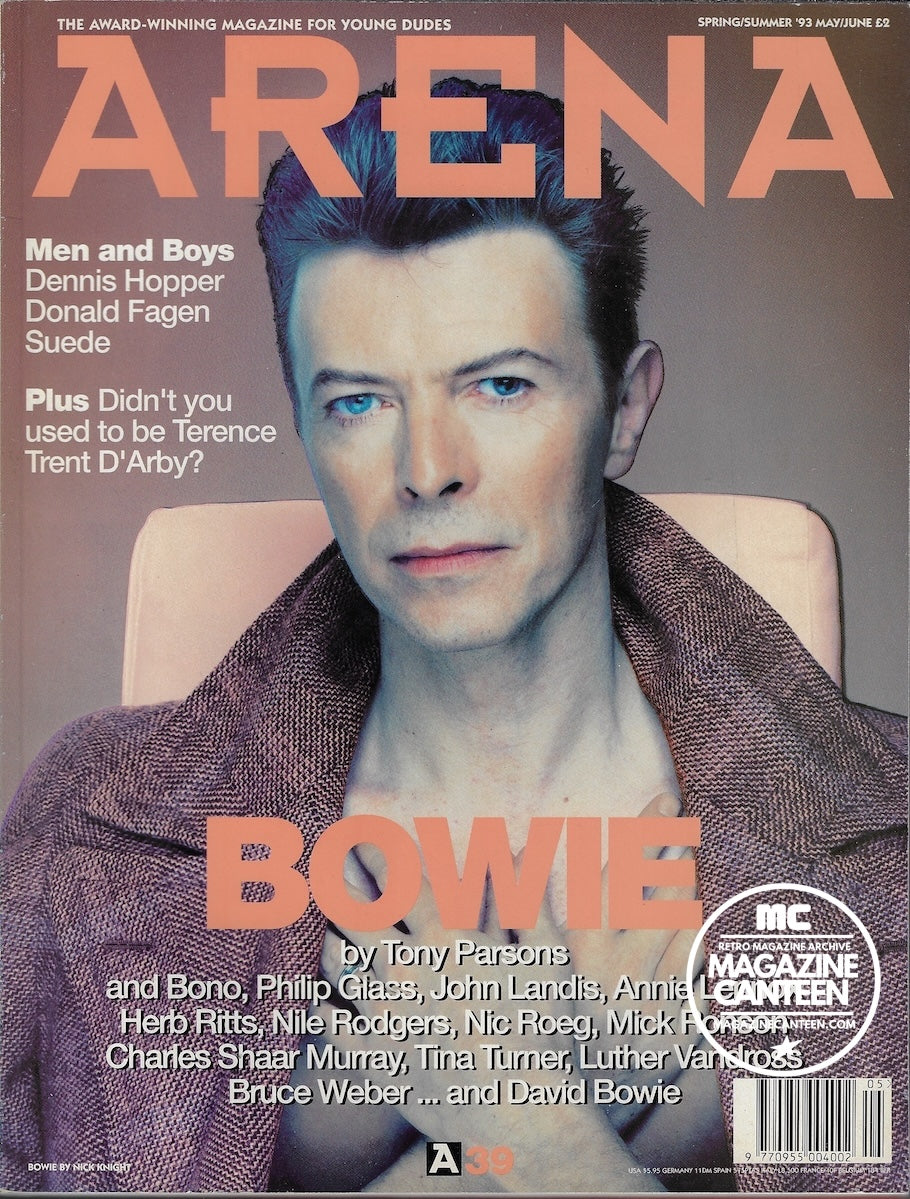 Arena Magazine - David Bowie NICK KNIGHT Dennis Hopper TERENCE Trent D'Arby