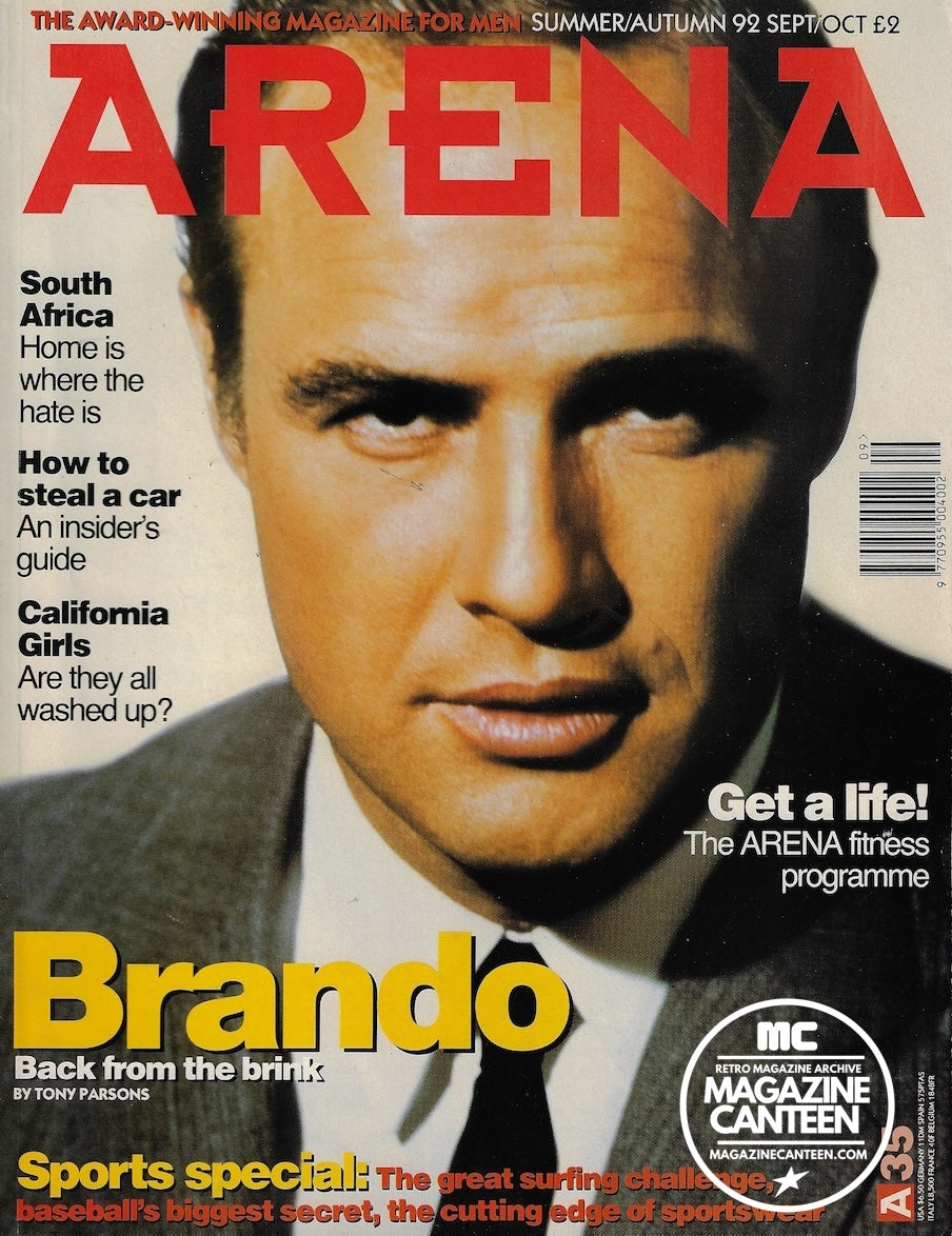 Arena Magazine - Marlon Brando PAUL COSTER Monica Bellucci