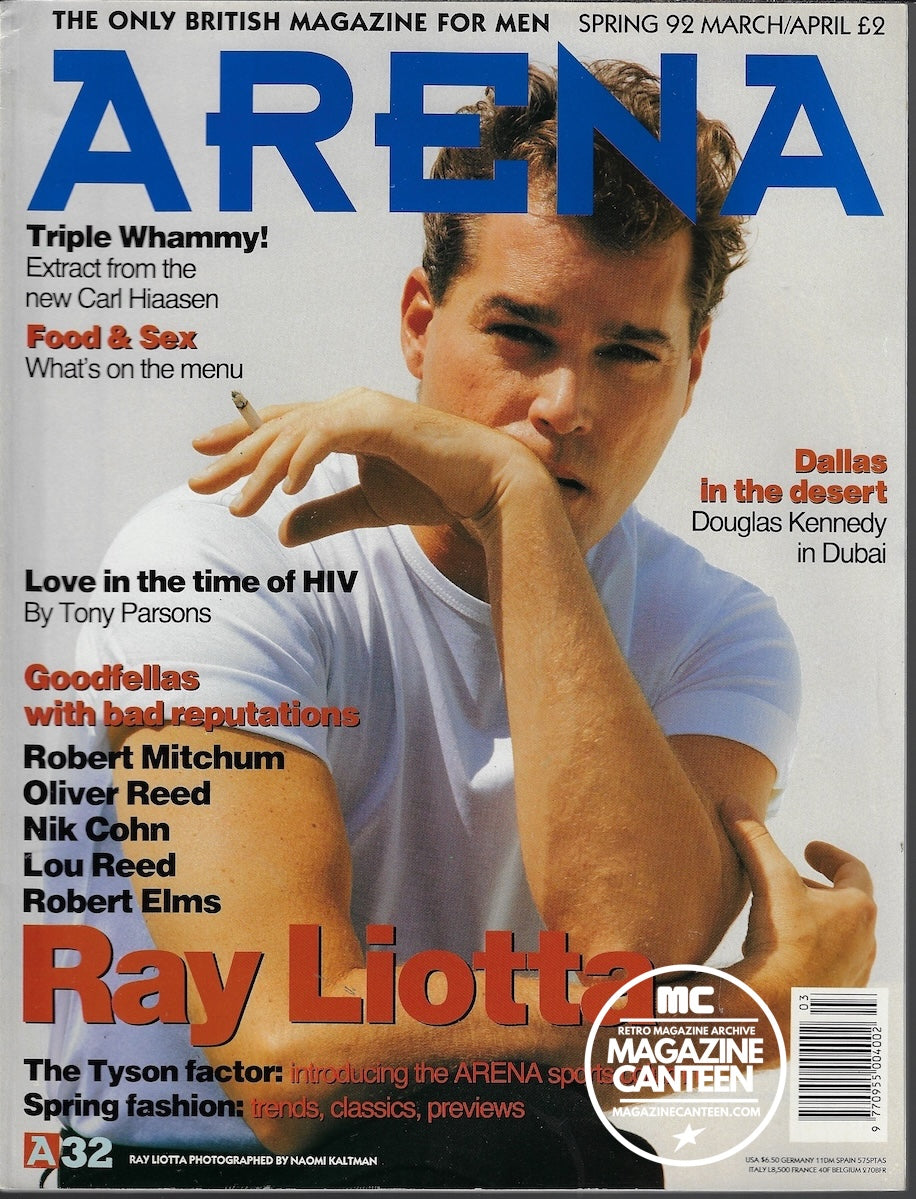 Arena Magazine - RAY LIOTTA Oliver Reed LOU REED Mariah Carey