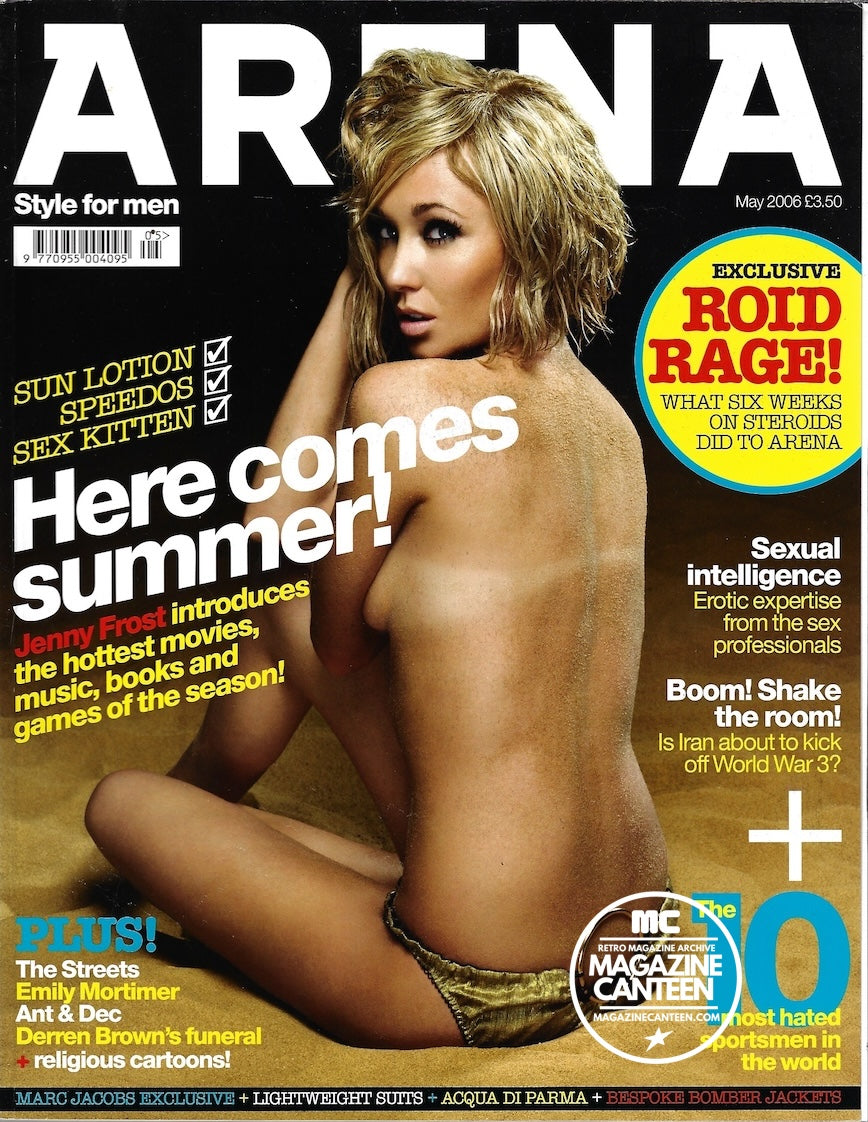 Arena Magazine - JENNY FROST Derren Brown EMILY MORTIMER