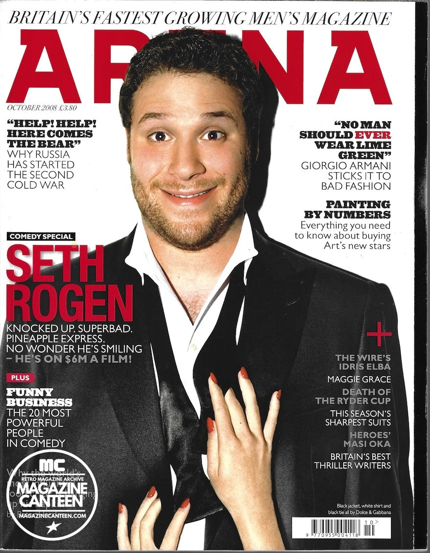 Arena Magazine - Seth Rogen IDRIS ELBA Caroline Winberg