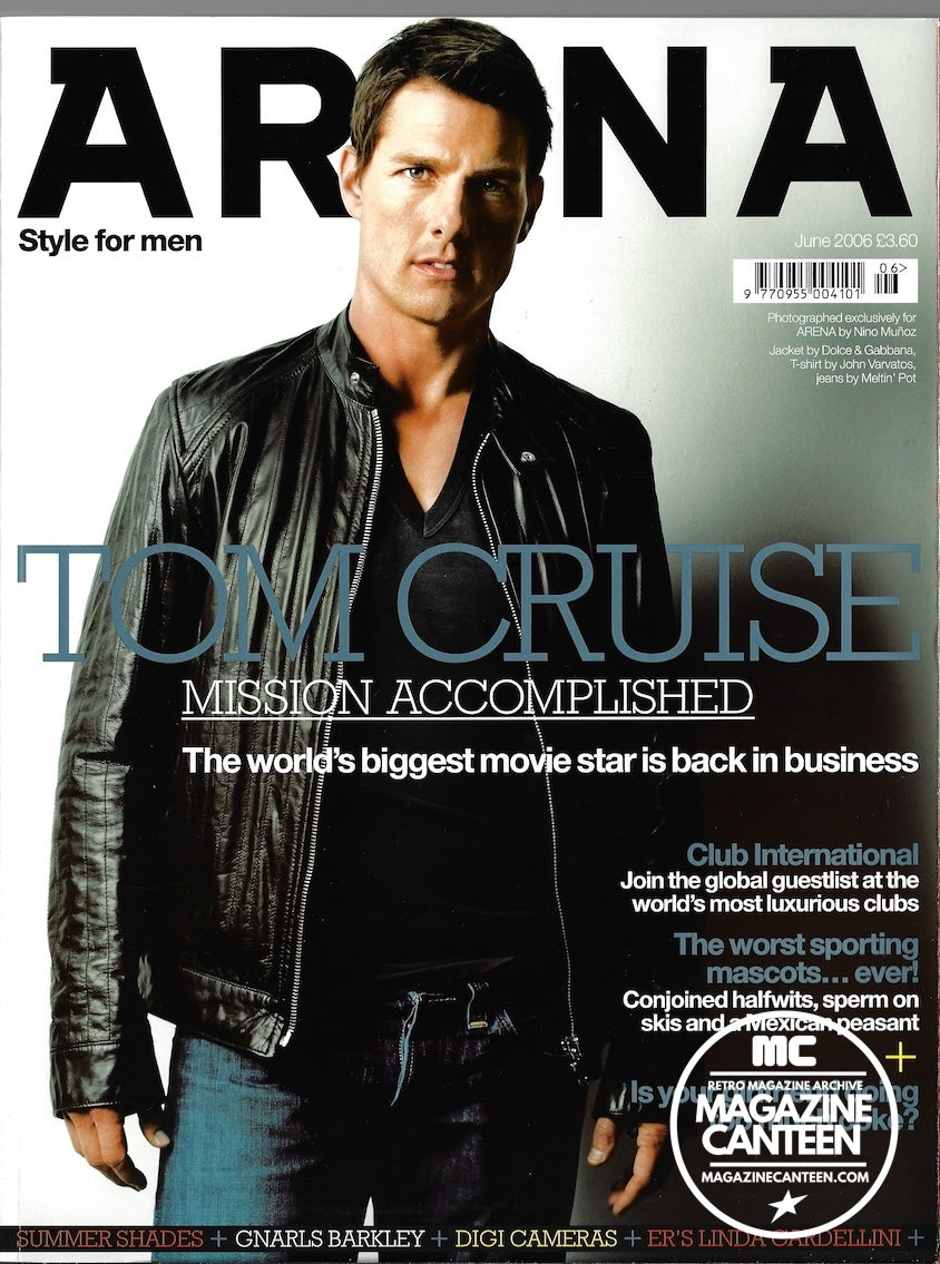 Arena Magazine - Tom Cruise PAUL BETTANY David Tennant