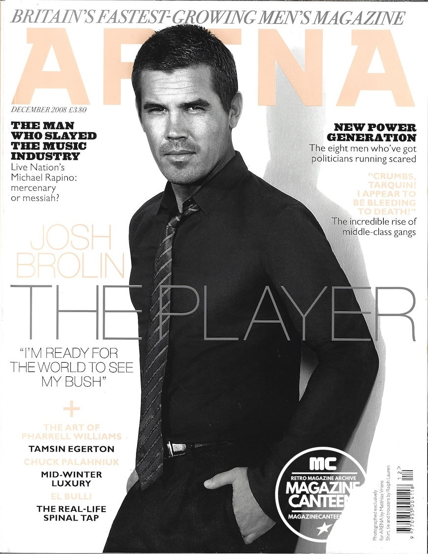 Arena Magazine - Josh Brolin Tamsin Egerton