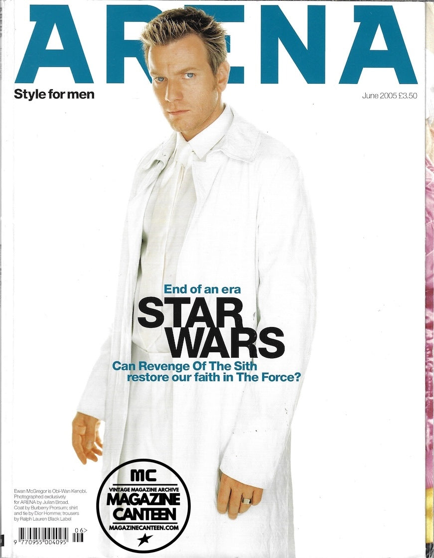Arena Magazine - Ewan McGregor STAR WARS Hayden Christensen
