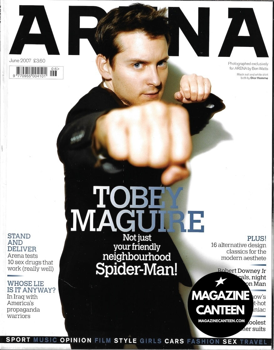 Arena Magazine - Tobey Maguire ALICE HAWKINS Rachel Blanchard ...