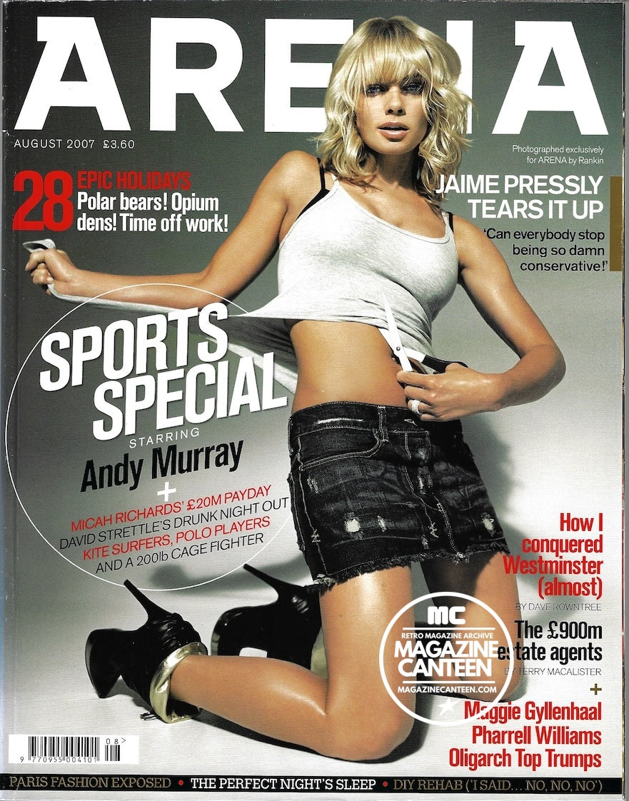 Arena Magazine - Jaime Pressly RANKIN Andy Murray JOHN SIMM