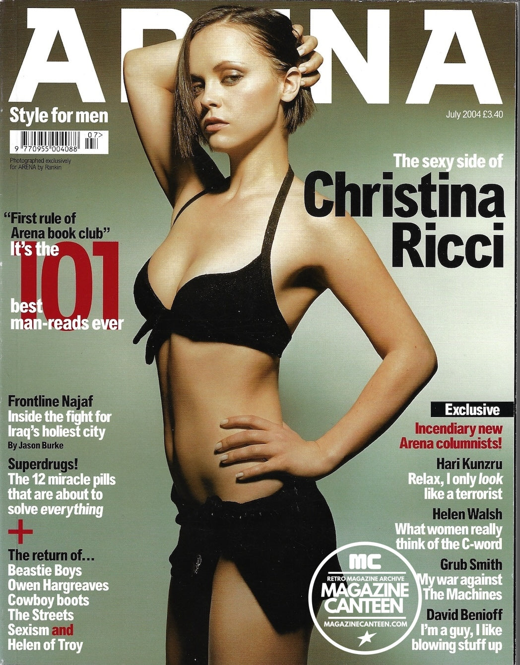 Arena Magazine - Christina Ricci Mike Skinner THE STREETS