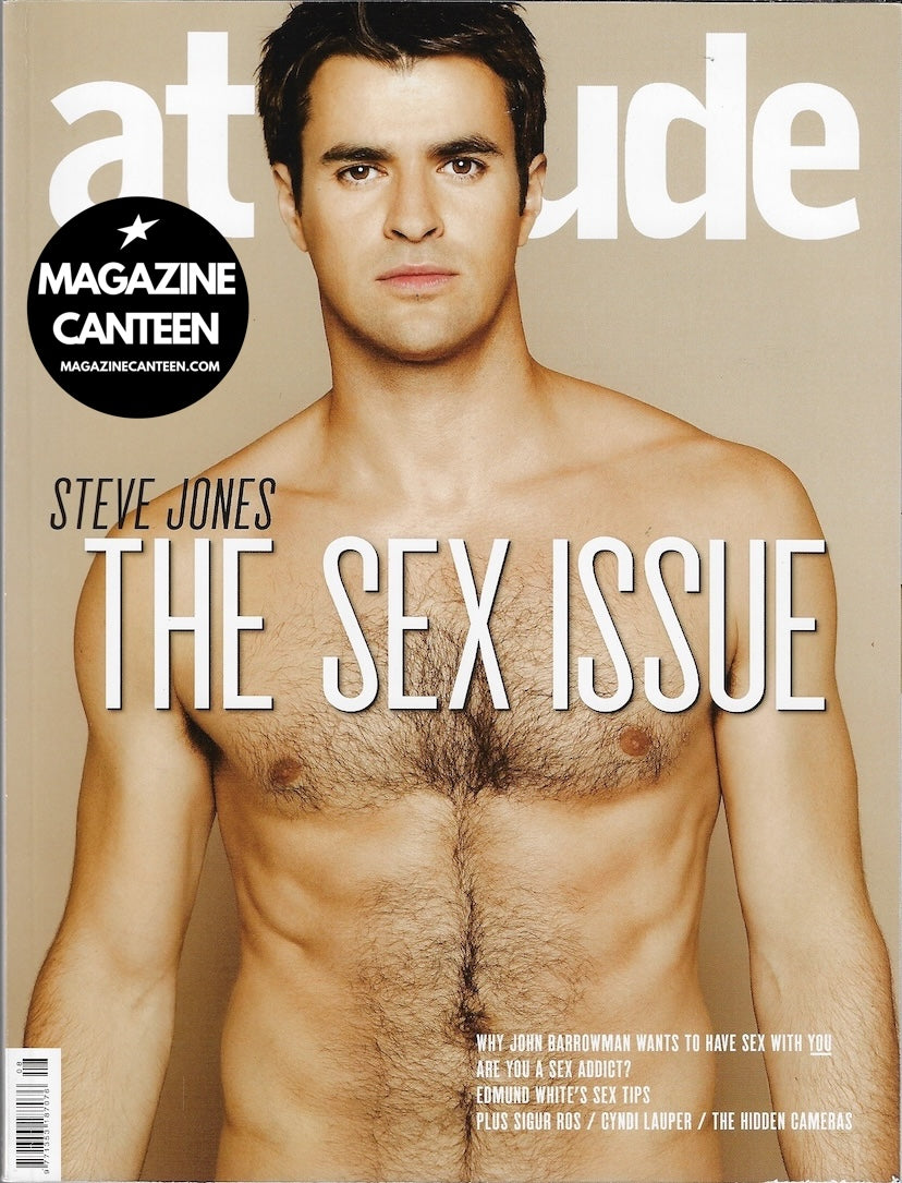 Attitude Magazine 169 - Steve Jones CYNDI LAUPER John Barrowman