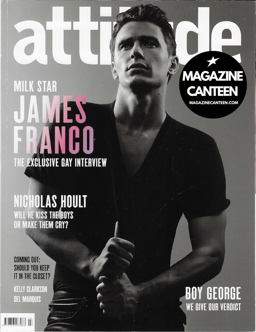 Attitude Magazine 176 - JAMES FRANCO Nicholas Hoult DOLLAR