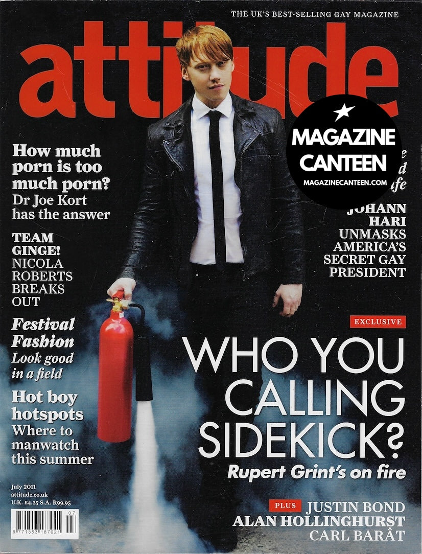 Attitude Magazine 207 - Rupert Grint GIRLS ALOUD Carl Barat