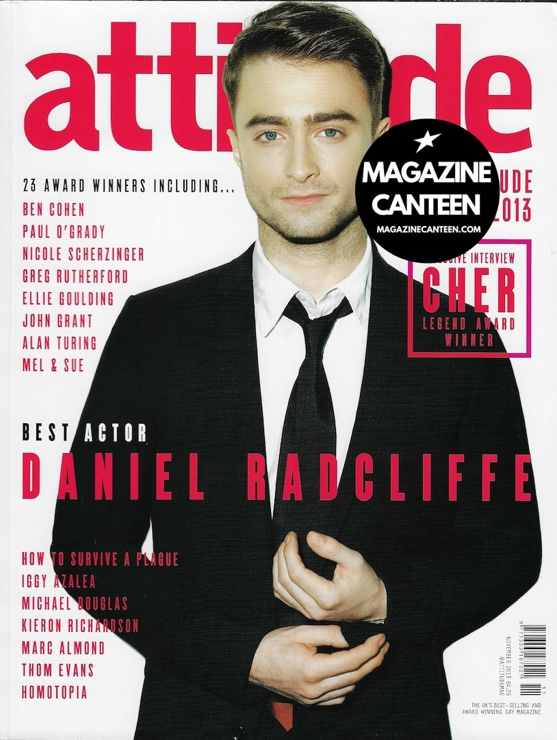 Attitude Magazine 237 - DANIEL RADCLIFFE Awards Issue 2013
