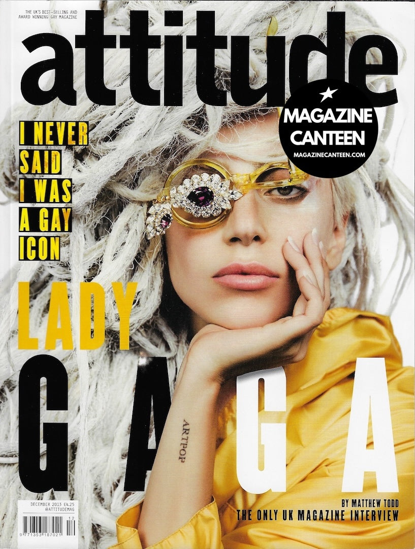Attitude Magazine 238 - Lady Gaga MATTY HEALY The 1975 2013