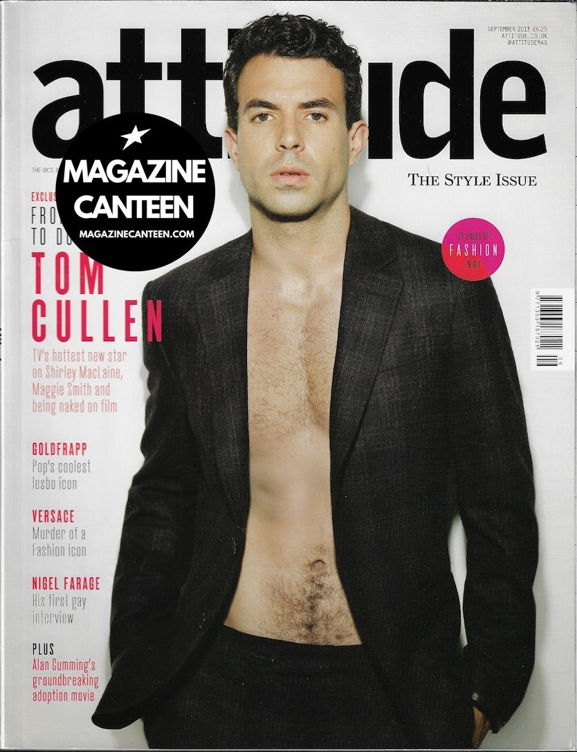 Attitude Magazine 235 - Tom Cullen DECLAN BENNETT Alan Cumming