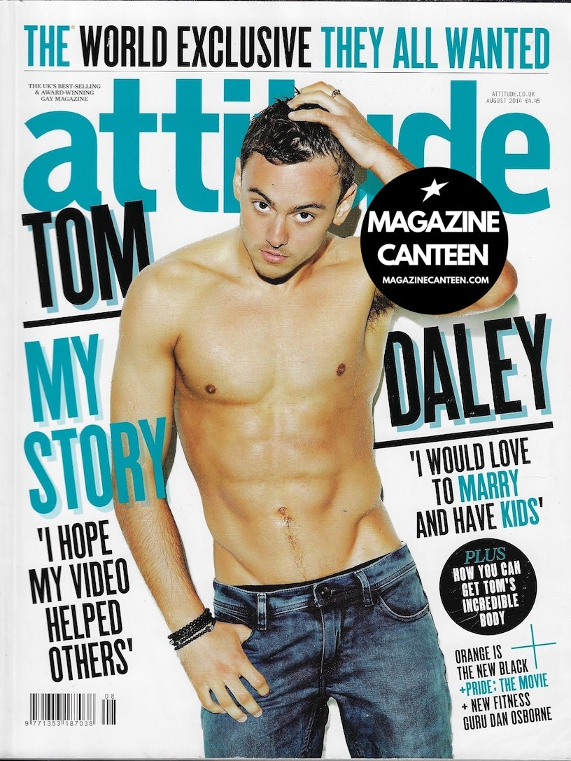 Attitude Magazine 247 - Tom Daley ANDY BELL Erasure 2014