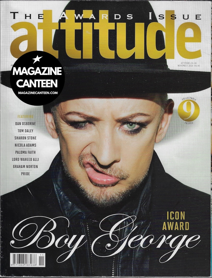 Attitude Magazine 250 - BOY GEORGE Paloma Faith 2014