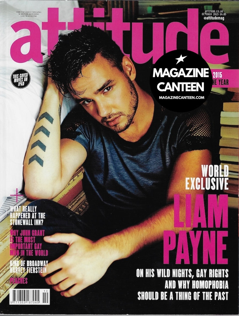 Attitude Magazine 262 - LIAM PAYNE One Direction 2015 rare