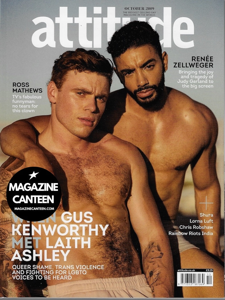 Attitude Magazine 314 - Gus Kenworthy 2019 – magazine canteen
