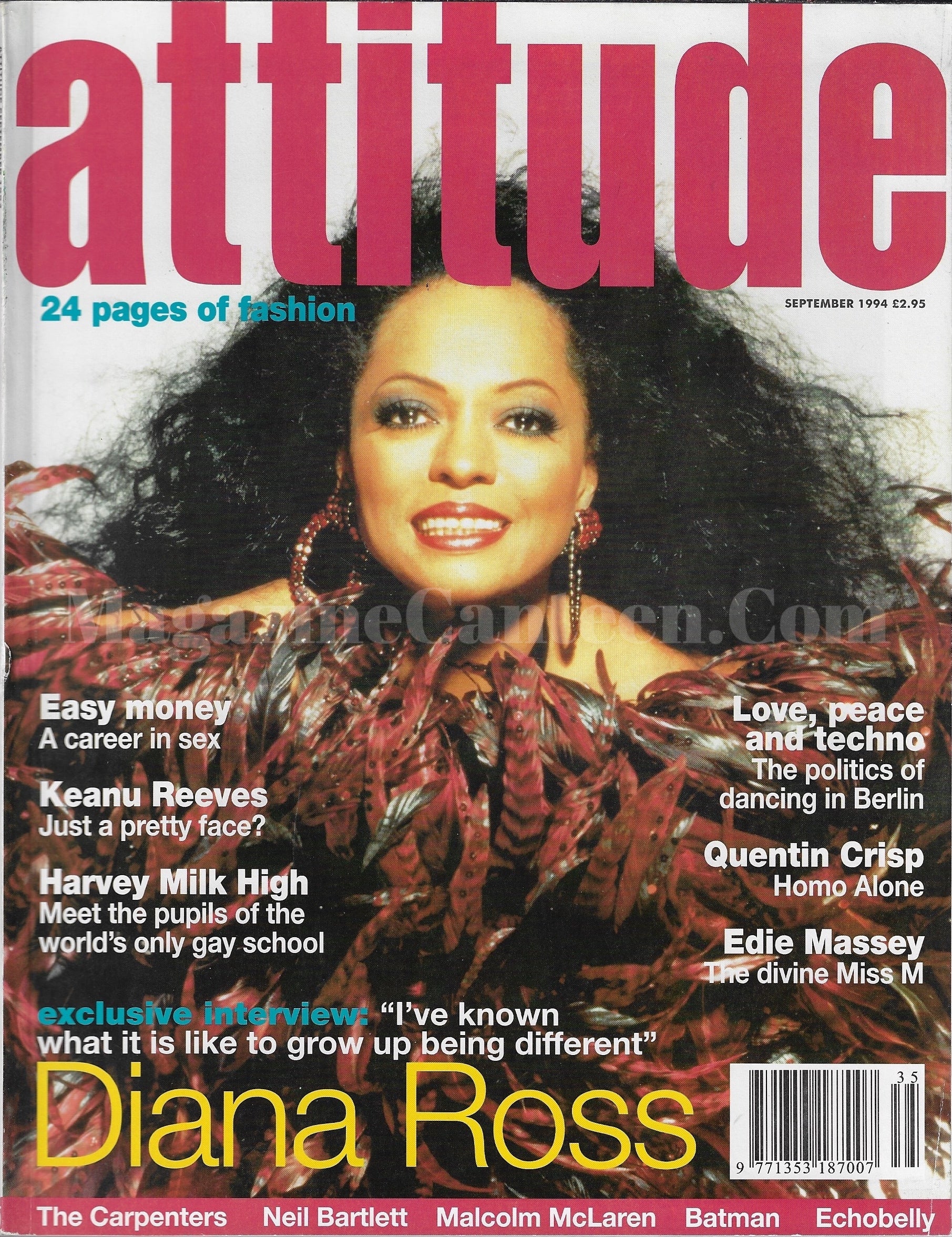 Attitude Magazine 5 - Diana Ross 1994 – magazine canteen