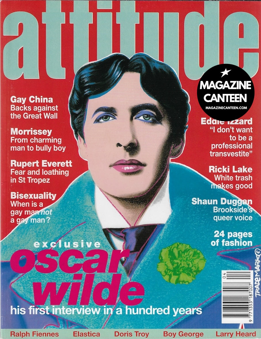 Attitude Magazine 10 - Oscar Wilde RUPERT EVERETT Eddie Izzard