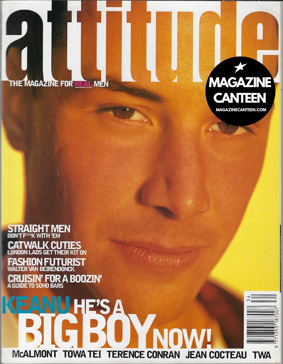 Attitude Magazine 17 - Keanu Reeves DAVID MCALMONT